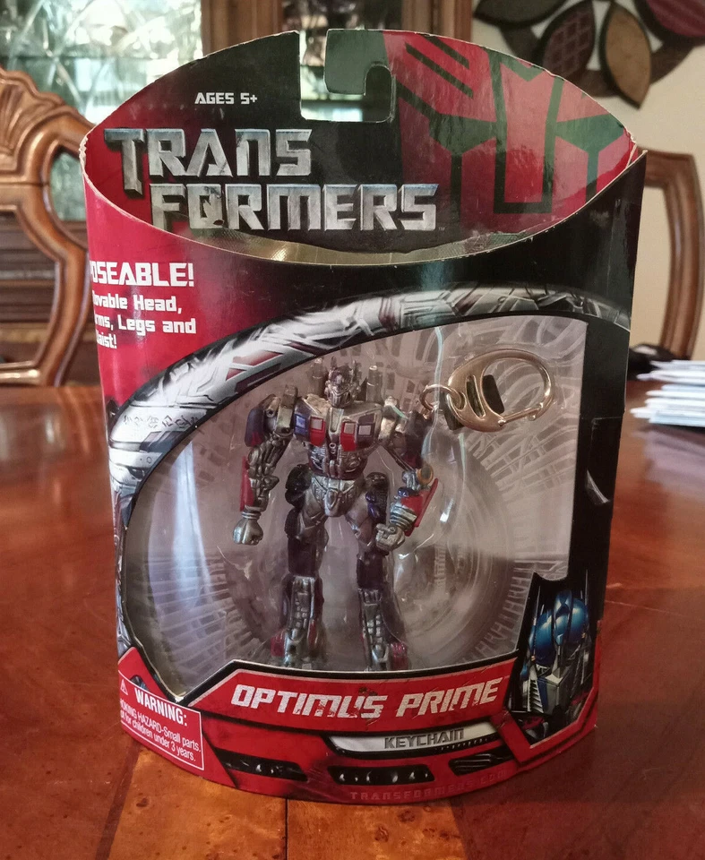 Transformers Poseable Bumblebee Movie 2007 Hasbro Action Figure Keychain Toy