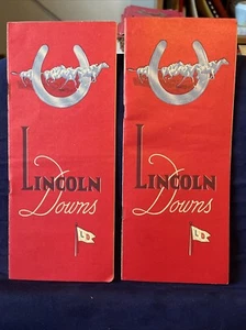 Vintage Horse Racing Programs April 10-11,1953 Lincoln Downs, RI - Picture 1 of 9