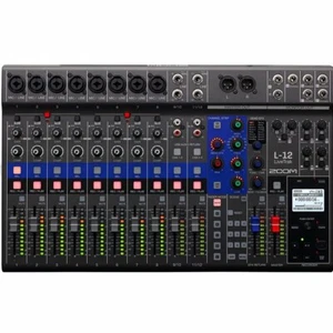 ZOOM LIVETRAK L-12 LCD Live Recording FX Digital Mixer - Picture 1 of 5