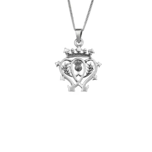 Schottischer Luckenbooth 925 Sterlingsilber Anhänger - Bild 1 von 2