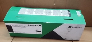 Genuine Lexmark 20N10K0 Black Return Program printer cartridge, new - Picture 1 of 6