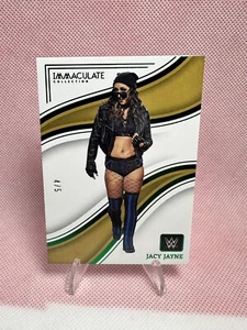 #’d/5 2023 WWE Immaculate Jacy Jayne Green SSP - Imagen 1 de 2