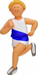 Bahn / Läufer Ornament **PERSONALISIERT GRATIS** blonder Rüde - Bild 1 von 1