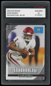 Kyler Murray 2019 hoja exclusiva bandera 1er grado 10 tarjetas de novato a radiocontrol cardenales - Imagen 1 de 1