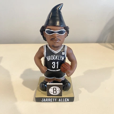 Brooklyn Nets Jarrett Allen #31 Garden Gnome Not A Bobblehead NBA SGA Caviliers Cover