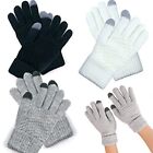 3 Pairs Women's Winter Touchscreen Gloves Warm Knit Gloves Winter Fleece Line...