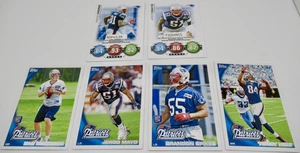 New England Patriots NFL 2010 Topps LOT Incl. Zac Robinson NFL Football Cards - Picture 1 of 3