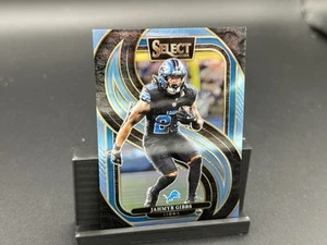 Panini Select JAHMYR GIBBS 2024 COLOR AZUL COINCIDENCIA PRIZM/99 - Imagen 1 de 5