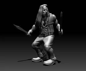 Survivor Danny - 28mm + Resin Mini | Zombicide | Vaultz - Bild 1 von 1