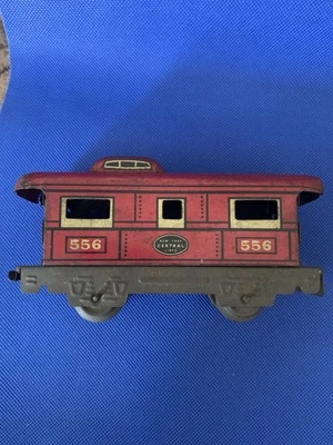 Vintage Marx 556 Caboose New York Central Lines O Gauge Model Train Railroad RR - Image 1 of 3