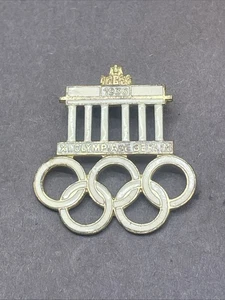 Vintage Olymipade Berlin Pin 1936 Signed Olympics - Picture 1 of 2