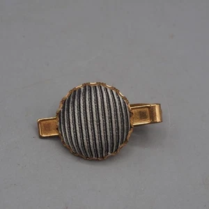 Gold Tone Design Tie Bar Clasp Men's Jewelry - Picture 1 of 2