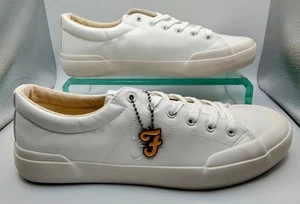 Farah Dallas Vulc Mens White Pumps In Size UK 10 - Picture 1 of 18
