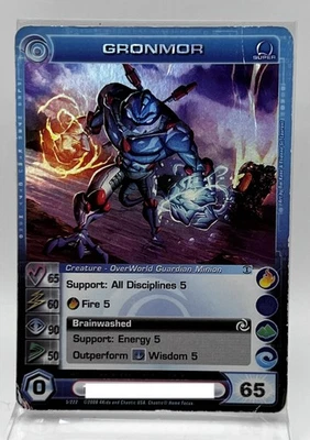 Gronmor 5/222 1st Edition Super Rare Chaotic TCG MP Max Energy - Image 1 of 4