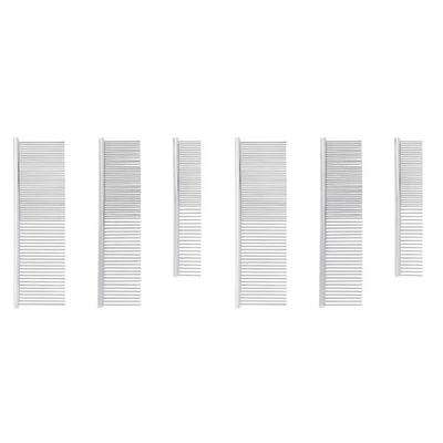 6X 3 Sizes  Quilling Tool Comb Carding Holder Create Strip Loops Silver1555 - image 1 of 4