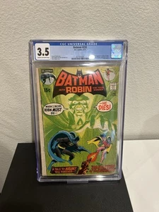 Batman 232 CGC 3.5 WHITE PAGES - 1st appearance of Ra's al Ghul ! BRONZE AGE KEY - Picture 1 of 3
