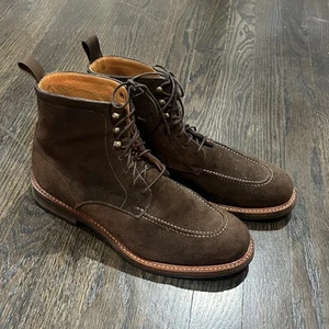 Beckett Simonon Boots Herren 11 Braun Gallagher Wildleder Leder Schnürung Klassisch - Bild 1 von 7