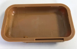 VOLVO 240 interior door lock release lever tray pocket beige NEW1246126/31 PAIR - Picture 1 of 2