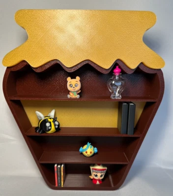 Mini Bookshelf Honeypot 3d Printed (items on shelf not included) - Image 1 of 3