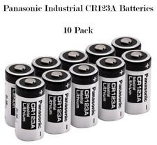 10 パナソニック CR123A 123A 産業用 3V リチウム電池