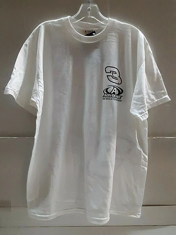 Austin Dillon # 3 Nascar White Advocare Men's T-shirt, Size  x-large Cover