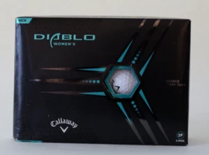 New Callaway Diablo Women's Nouvelle Dozen Easy Distance Golf Balls - Picture 1 of 3