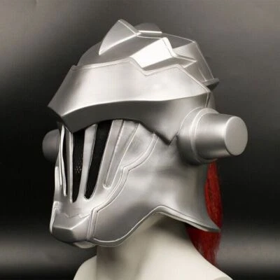 Goblin Slayer Full Face Helmet PVC Mask Cosplay Costume Anime Props Halloween - Image 1 of 4