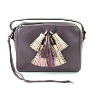 Rebecca Minkoff Sofia Tasche Umhängetasche Quaste burgundisch dunkel Kirschleder - Bild 1 von 12