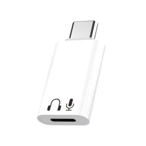 8Pin to Type C Sound Adapter for Phone 16 15 with Enhanceds Compatibility - Photo 1/8