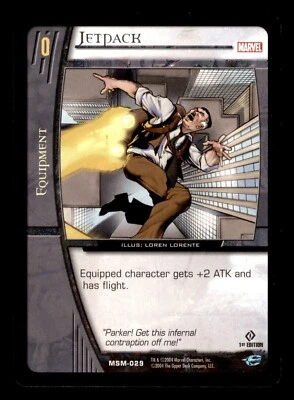 Jetpack MSM-029 Web of Spider-Man VS System 2004 TCG CCG - Image 1 of 2