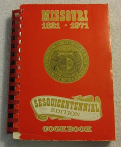 Missouri Sesquicentennial Edition Cookbook 1821-1971 - Bild 1 von 3