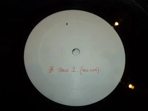 TRACK 1- UK 2-track 12" Vinyl Single - White Label - Picture 1 of 3