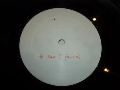 TRACK 1- UK 2-track 12" Vinyl Single - White Label - Image 1 of 3