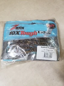 Lot of 12 Z-Man Scented PaddlerZ 4 inch Soft Body Paddle Tail Swimbait Lure 5pcs - Picture 1 of 4
