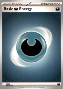 SV01: Scarlet & Violet Base Set #007 Basic Darkness Energy - Picture 1 of 1