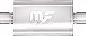 Silenziatore di scarico Magnaflow Performance 12216: ingresso/uscita 2,5"/2,5", 5X8X14" Ova - Foto 1 di 3
