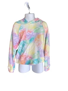 Cat & Jack Kids Multicolor Hooded Shirt XS Sz 4/5 - Picture 1 of 3