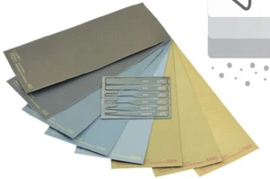 Infini Model Sanding Sheet of Sticker Type Full Set (8pcs) with Holder - Bild 1 von 1