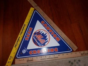 New York Mets Caution sign, new vintage MLB - Picture 1 of 8