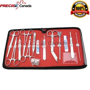 Set of 18 Minor Surgery Set Surgical Instruments Kit Best Stainless Steel  - Picture 1 of 3