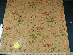1.25Y SCALAMANDRE HENRIETTA SILK PRINT 18-ScreenLARGE SQUARE MSRP$200-400+/Y E96 - Picture 1 of 3