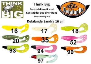 ✅Delalande Sandra 16 cm, Top für Zander, Hecht & Dorsch, Gummifisch, Kunstköder✅ - Bild 1 von 11