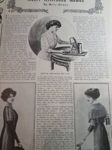 Article: Novel Afternoon Gowns; Smart Reception Gowns, the Smart New Furs, New