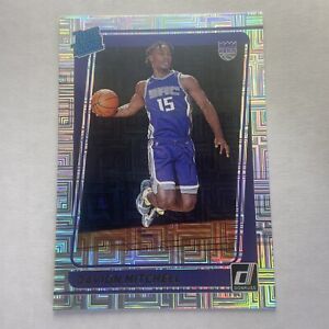 2021-22 Panini Donruss Davion Mitchell Rated Rookie Choice Mojo Prizm RC #205