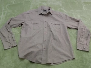Structure Mens XL Gray Button Up Long Sleeve Shirt - Picture 1 of 11