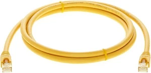 Cable Ethernet Gear IT CAT6A Cable UTP Arranque 2 PIES Amarillo - Serie Profesional - Imagen 1 de 9
