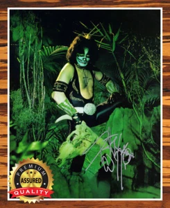 Peter Criss - Foto autografiada firmada 8 x 10 (beso) reimpresa - Imagen 1 de 4