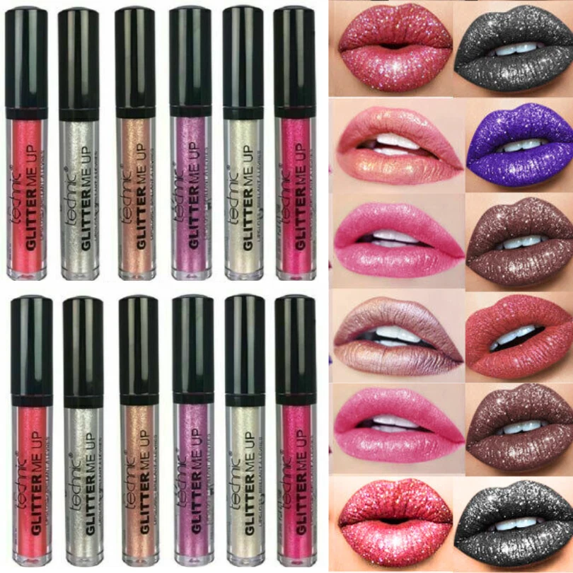 Technic Glitter Lip gloss Glitter Lipstick Sparkles Kissable - Image 1 of 1