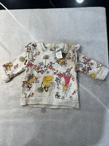 Disney Bebé 0-3 Meses Princesa Manga Larga Sudadera con Volantes - Imagen 1 de 3