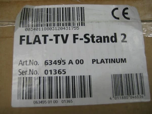 Loewe Flat-TV F-Stand 2, Art.No.: 63495 A 00 - Bild 1 von 1